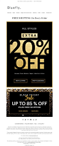 Bluefly - Black Friday Special: EXTRA 20% Off ALL These Styles