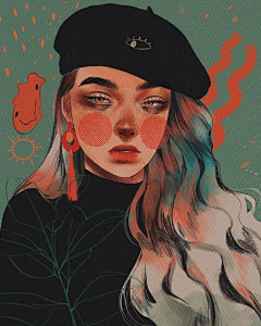 希嘉杰采集到手绘 插画