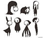 I forgot I also doodled up these things last week.
