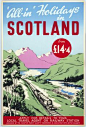 Scotland, British Railways, 1950