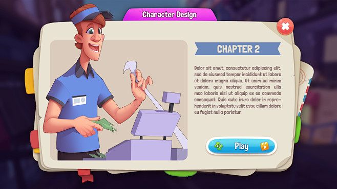 Characters design Ga...
