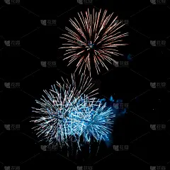 放焰火,脆饼干,天空,新的,边框,艺术,形状,夜晚,生日,明亮