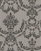 Graham & Brown Palais Chocolate,Black Damask Wallpaper : Graham & Brown 格兰布朗