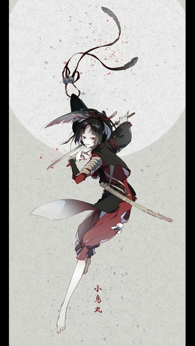 荒野·流萤从akira~转采于2018-06-09 18:49:54小乌丸刀剑乱舞荒野