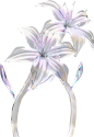 3D Glass Flowers (8)