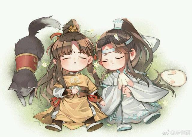 魔道祖师 蓝思追金凌仙子