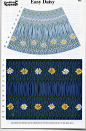 SMOCKING PLATE PATTERN Creative Keepsakes Easy Daisy : US $3.00 Used in Crafts, Sewing 