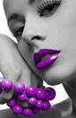 Featured in purple!  Gorgeous!