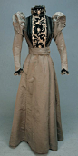 服装｜维多利亚时代末期女子服装欣赏。