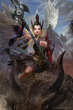 人物_画集编号:212_游戏CG、手绘插画、游戏原画_千画网588art.com