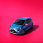 Toyota Aygo with Rick Guest : "Bright, bold and distinctive" sums up the style of Toyota's revamped, flamboyant compact model Aygo.Closely collaborating with Rick Guest, and led by our UK branch, artists from our studios in New York, London and 