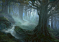 dark+tree+paintings | Creating the Art of Innistrad : Daily MTG : Magic: The Gathering