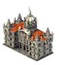Playdom - City of Wonder : Worked as 3d modeler creating assets at Ravegan for outsourcing contract for Playdom's City of Wonder game (aka Social Civilization). These are some samples of assets I did.