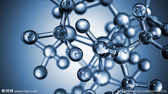 分子结构海报