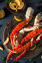 Cooked Organic Alaskan King Crab Legs