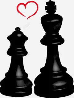 手绘象棋 平面电商 创意素材