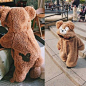 Buy Cartoon Bear Plush Romper online with cheap prices and discover fashion at Fashionmia.com.