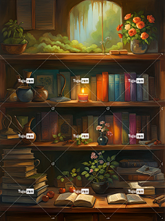 图书 图书馆 内部的 书架 手机壁纸 场景 货架 读 学习