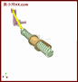 [MP4 480p] Screw-slider-crank mechanism.gif