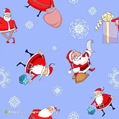 手绘卡通人物插画圣诞老人矢量图片设计素材-素材公社免费素材下载并参与传素材送现金活动