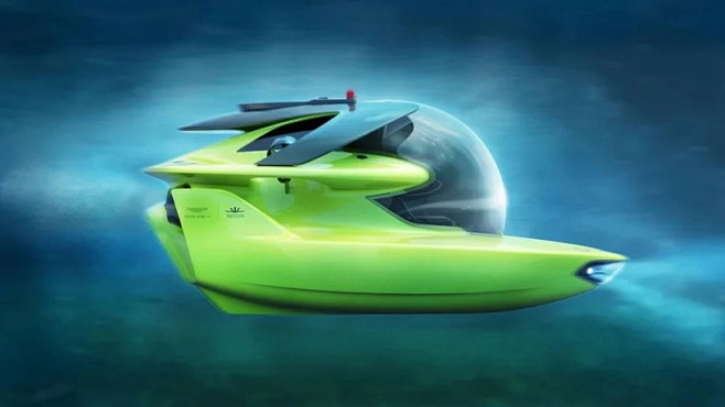 概念海王星潜水艇量产，豪华运动感潜水升级...