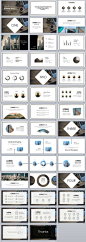 40+ White Business plan PowerPoint Template