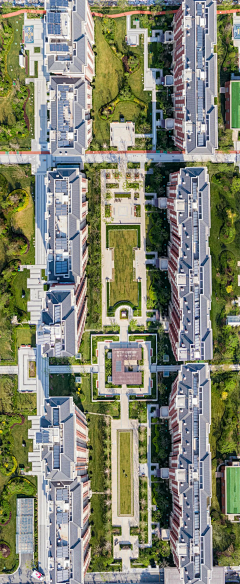 洺枢采集到居住区——中轴景观