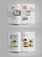 5309食品食物甜点餐饮菜单图册产品宣传册杂志ID画册素材设计模板-淘宝网