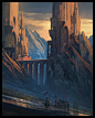 In the Mood for Knights, Raphael Lacoste : Personal illustration project based on a composition I did live for my students at Nad Center.