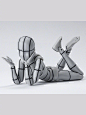 S.H.Figuarts 绘制插画用 素体(线框ver.) 各4950円(含税) 2021年4月发售 ​​​​