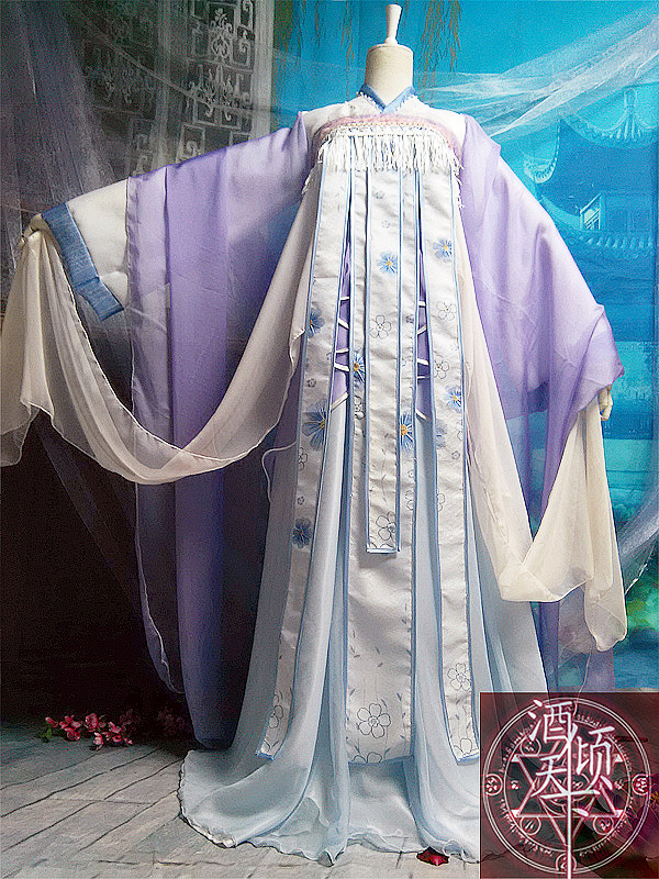 古装cos服.花千骨.轻水.华胥引.叶蓁.君拂.小丫头cos【酒倾天下】