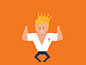 Happy birthday Willy! joysticksnsliders duik dancing character loop kingsday king 2d animation