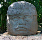墨西哥-奥尔梅克巨石头像