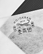 韩国餐厅Hojokban Cheongdam 韩国 动物 插画设计 老虎 logo设计 vi设计 空间设计