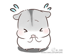 #表情包# hamham小仓鼠表情包全套...
