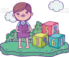 男孩,快乐,玩具,积木,可爱的,创造力,季节,太空,图像,度假