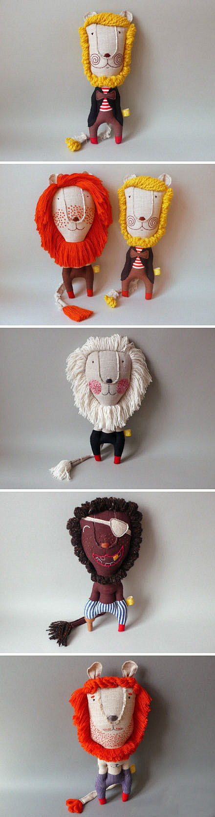 狮子布偶
创意DIY
via @luse...
