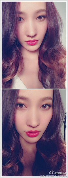 绿醉采集到彩妆