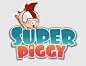 SuperPiggy-英文游戏logo-GAMEUI.cn-游戏设计