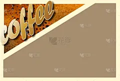 咖啡,抽象拼贴画,大特写,纹理效果,热,信函,卡布奇诺咖啡,复古风格,浓咖啡,想法