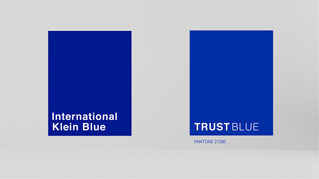 克莱因蓝应用品牌案例-信任之蓝