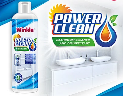 Winkle Power Clean Packaging Advertising & Branding-花瓣网