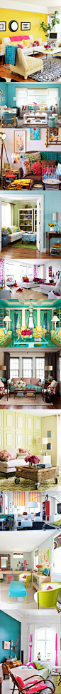 11款色彩斑斓的客厅（五）~哪个是你的菜？@DIY设计我的家 #采集大赛#