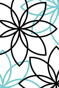 图源免费EPS |矢量花卉现代设计背景