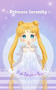 #美少女战士#Q版美少女套图，团头。iphone手机壁纸可做头像，先发9人，遥满等下发喜欢哪个就点赞抱走吧～