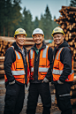 户外工地建设的施工人物肖像摄影图片