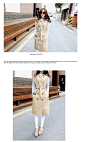 2013韩国新款秋季女装 复古风长款 女式正品韩版风衣外套 两件套-淘宝网