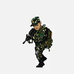 卡通手拿枪支时刻准备的特种兵素png免抠素材_新图网 https://ixintu.com 卡通手拿枪支时刻准备的特种兵素材免费下载 卡通解放军 手拿枪支 特种兵 强悍军人