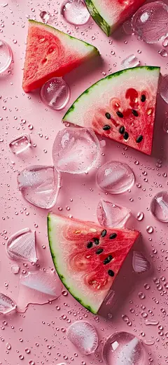 4k超清无水印壁纸｜夏天壁纸｜冰镇西瓜_9_P