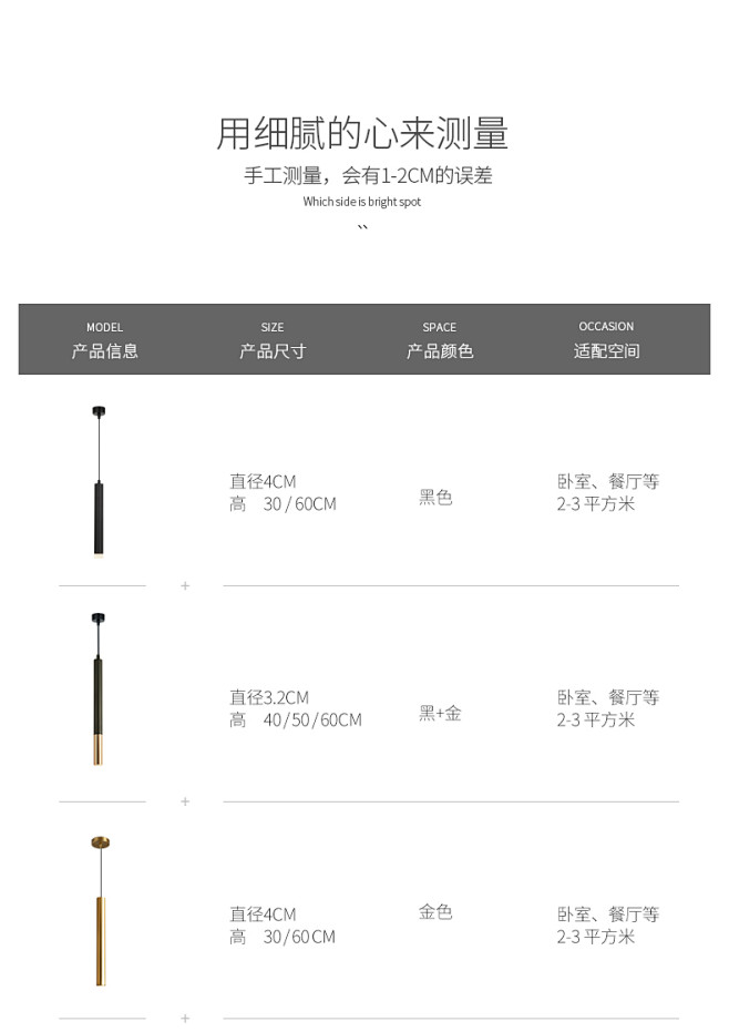 北欧风卧室床头吊灯长线现代简约ins网红...